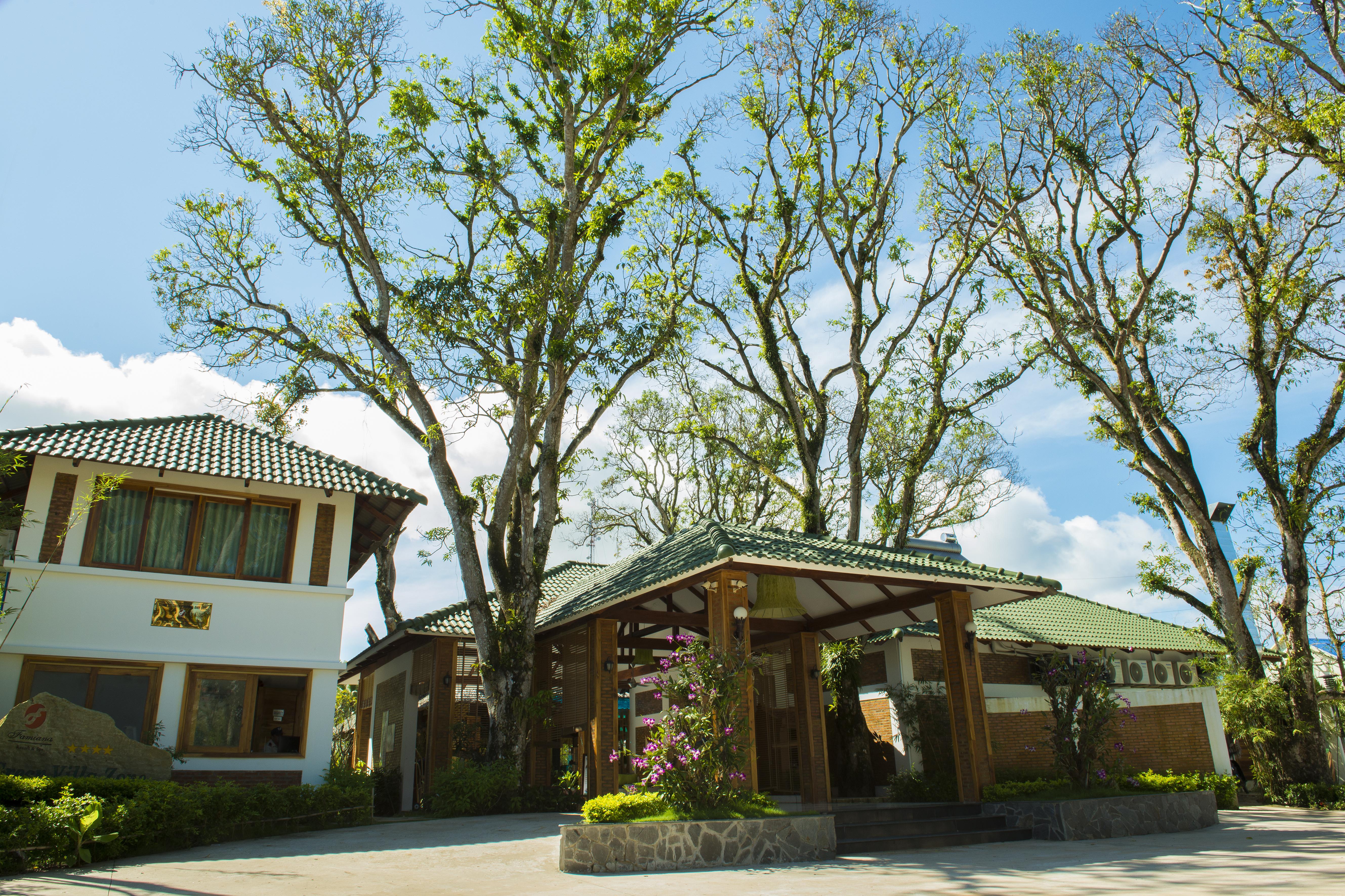 Famiana Green Villa Дуонг-Донг Экстерьер фото