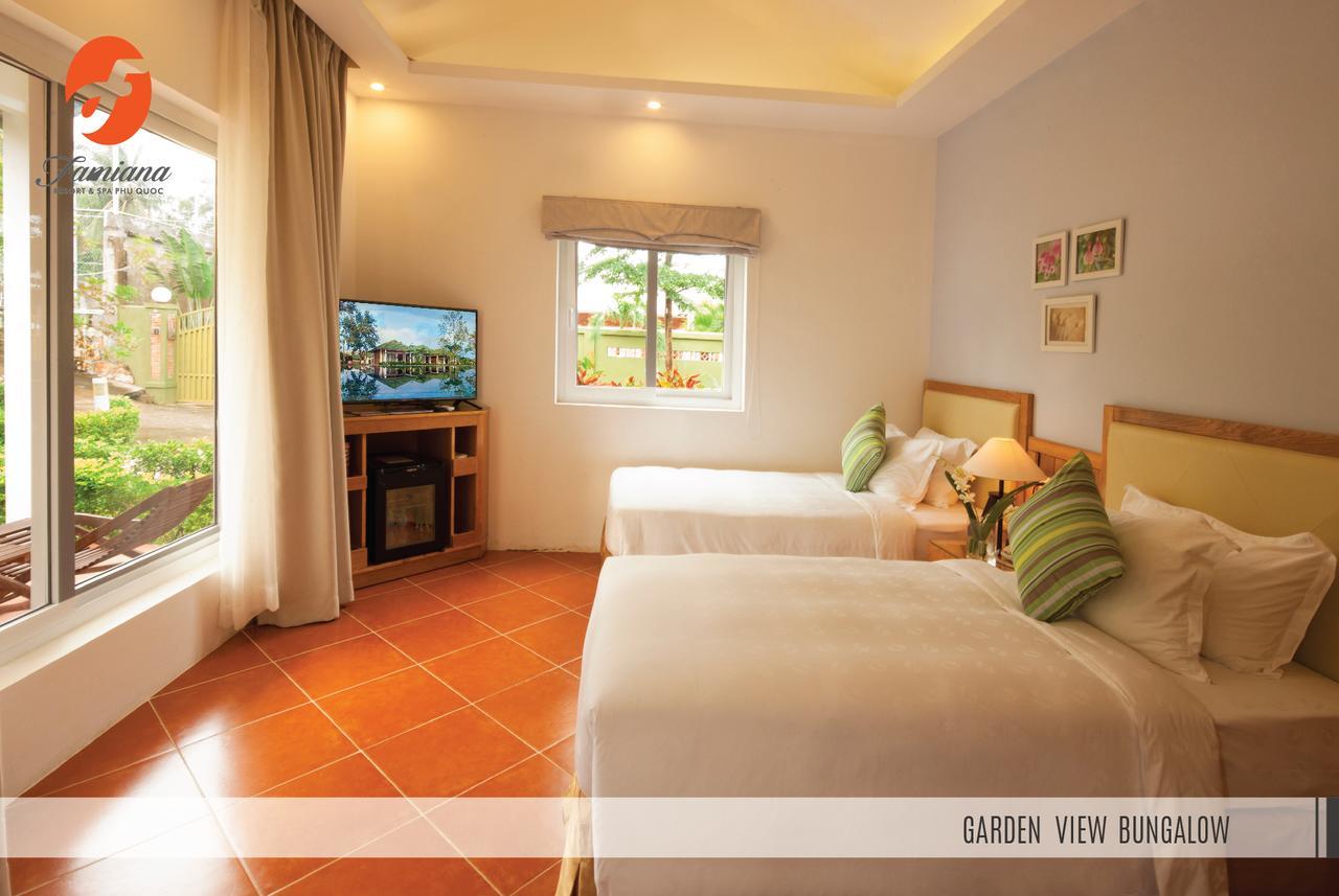 Famiana Green Villa Дуонг-Донг Экстерьер фото