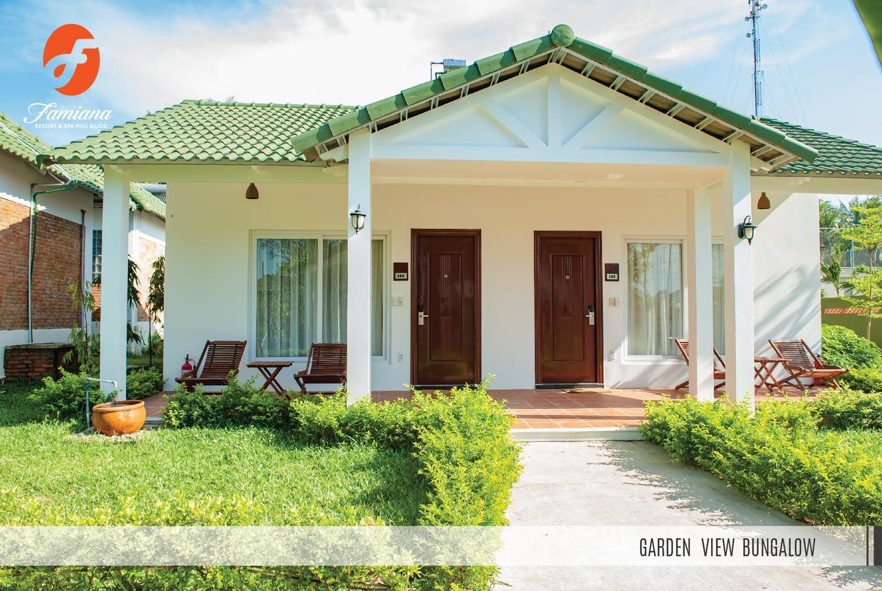 Famiana Green Villa Дуонг-Донг Экстерьер фото