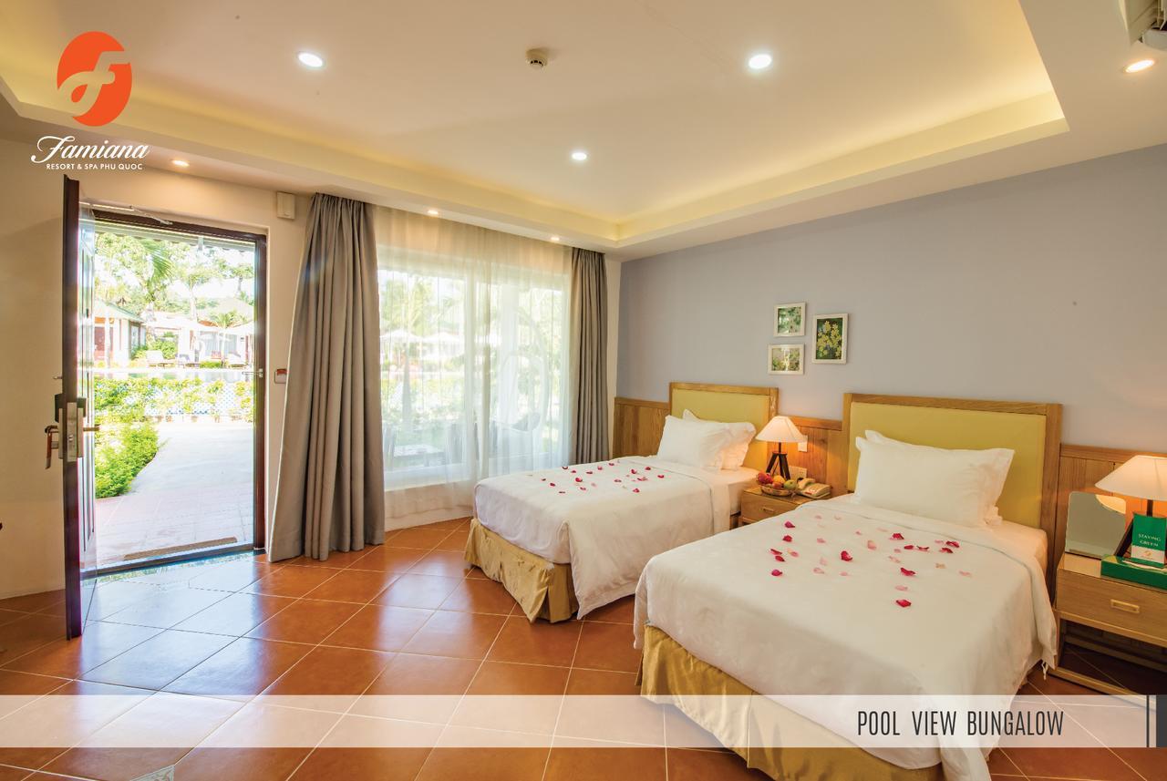 Famiana Green Villa Дуонг-Донг Экстерьер фото